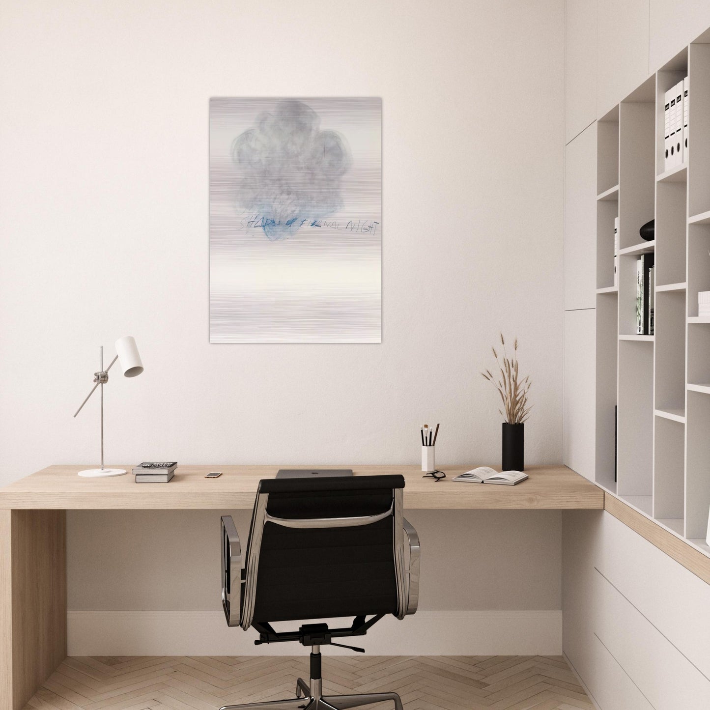 Fifty Days at Iliam. Shades of Eternal Night - Cy Twombly Brushed Aluminum Print - 70x100 cm / 28x40 inches | Cy Twombly Aluminum Print | Cy Twombly Prints