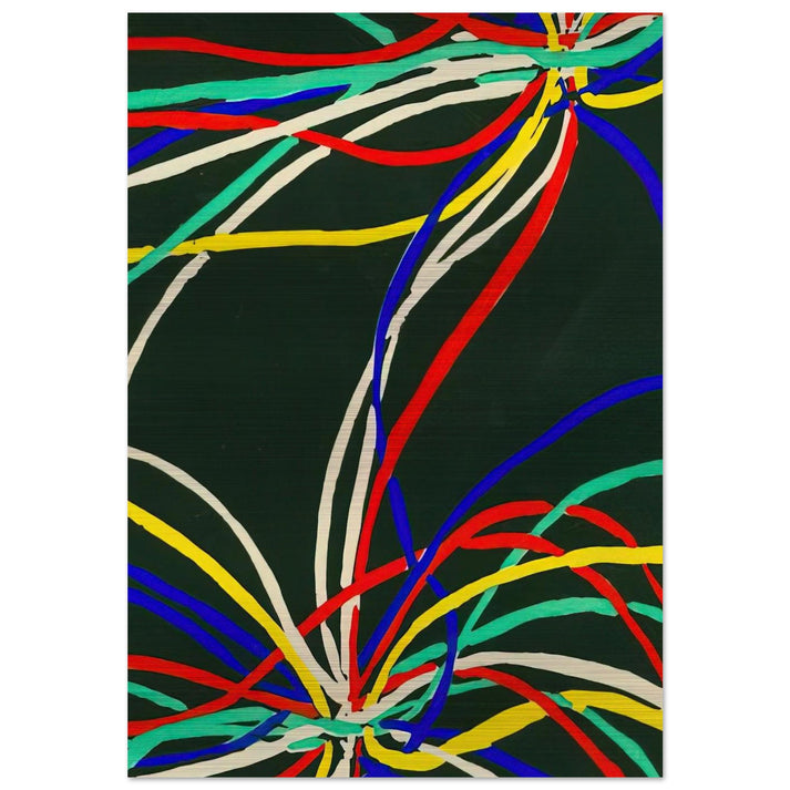 COMPOSITIONS COULEURS IDEES - Sonia Delaunay Brushed Aluminum Print - 70x100 cm / 28x40 inches | Sonia Delaunay Aluminum Print | Sonia Delaunay Prints