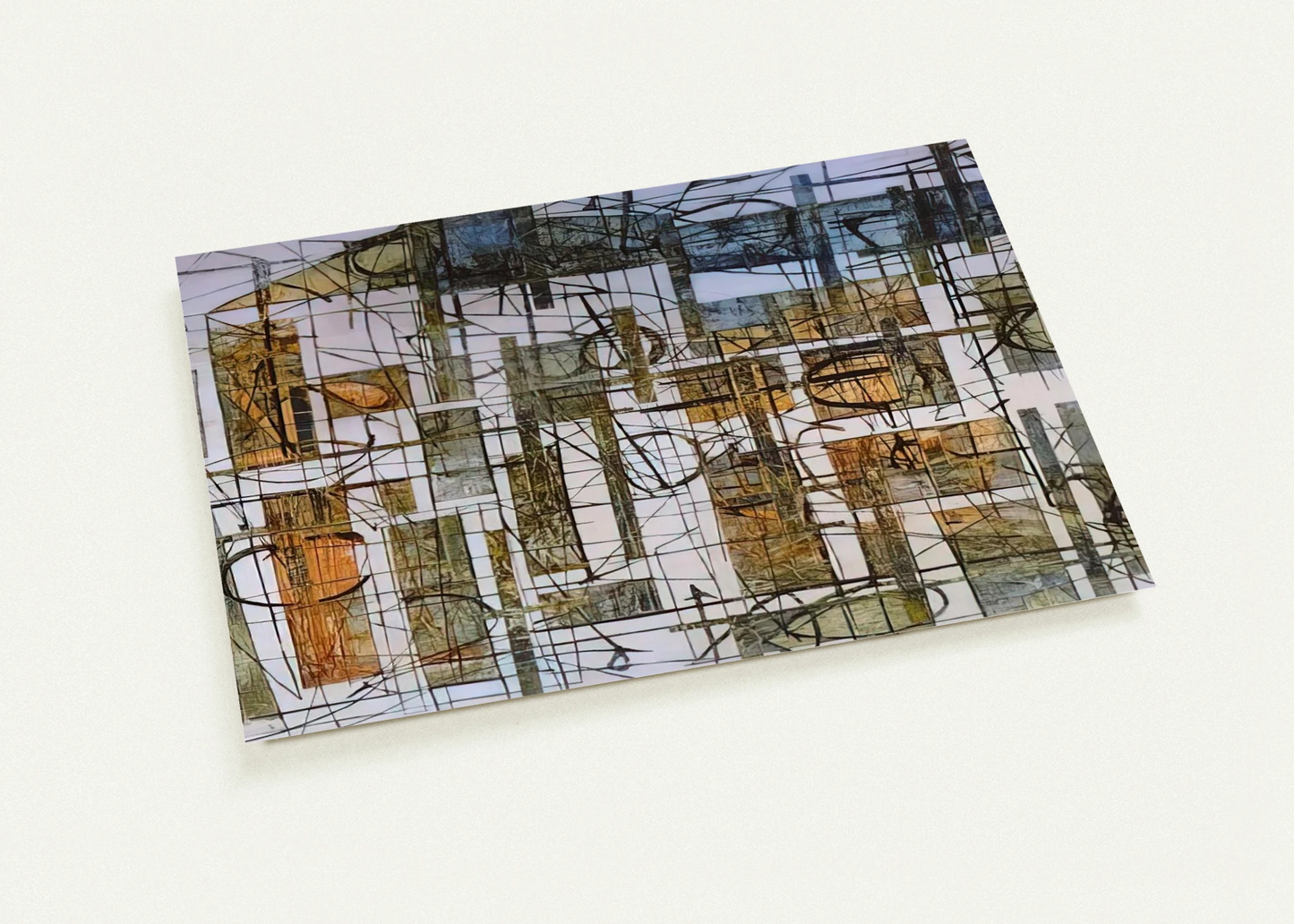 Lookscape - 1952 By Jimmy Ernst Pack of 10 Post Cards | Jimmy Ernst Post Cards | A6 (10.5 x 14.8 cm) - 4.1 x 5.8 inches