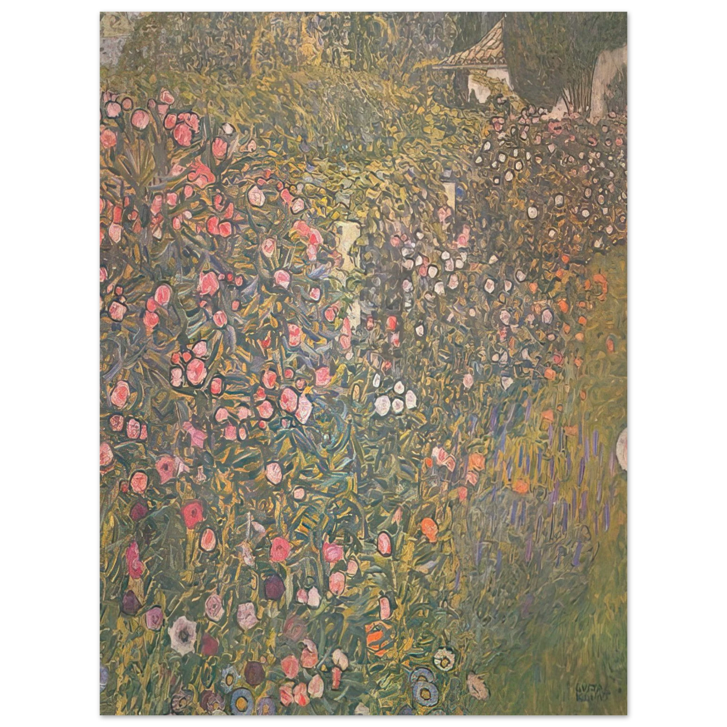 Gustav Klimt - ITALIAN HORTICULTURAL LANDSCAPE Fine Art Poster - Default Title