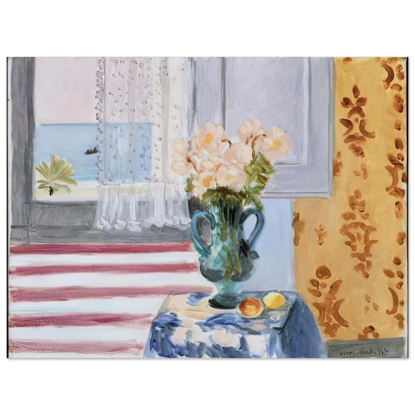 Henri Matisse - VASE OF FLOWERS 1924 Fine Art Poster - Default Title