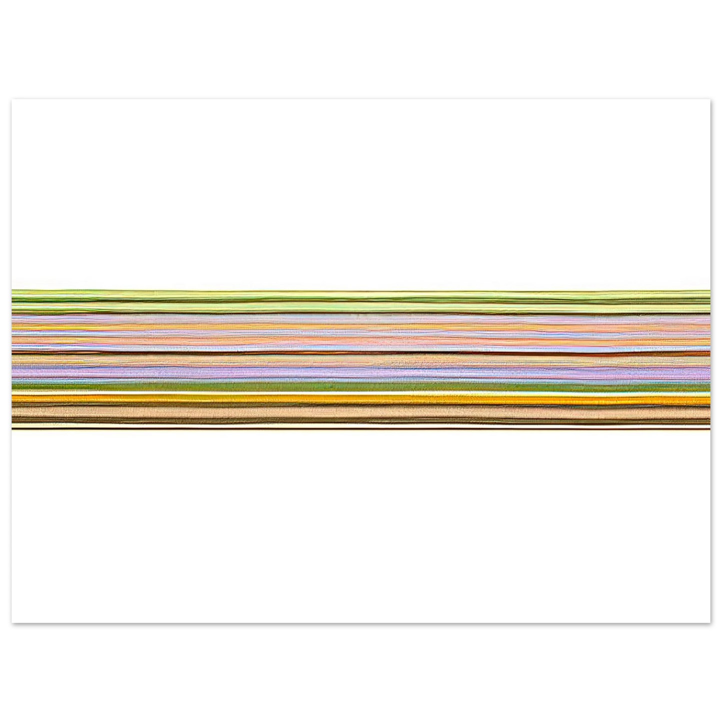 Gene Davis - Untitled #156 - 1971 Fine Art Poster - Default Title