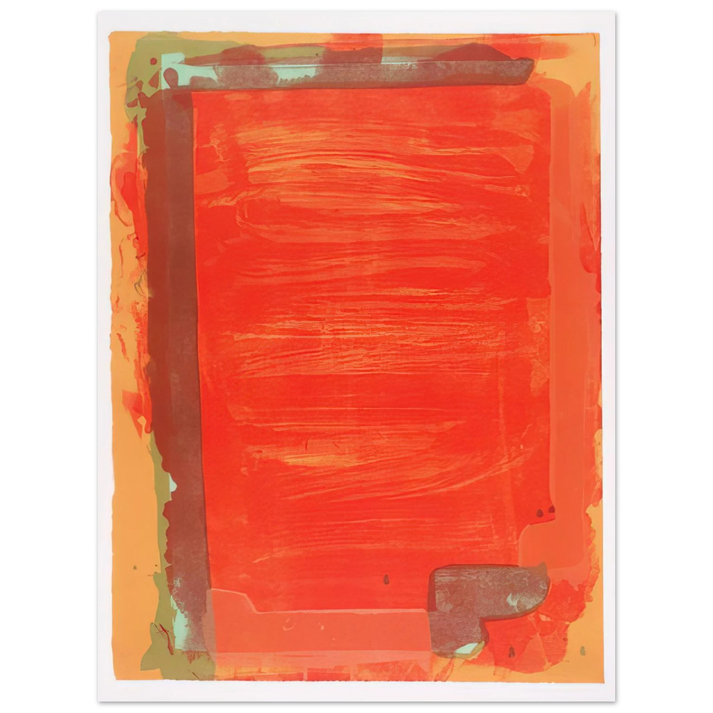 John Hoyland - Untitled III - 1974 75x100 cm / 30x40inches Fine Art Poster