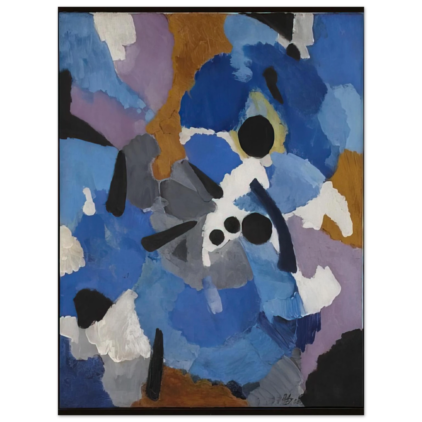 Ernst Wilhelm Nay - The Dancers - 1958 Fine Art Poster - Default Title
