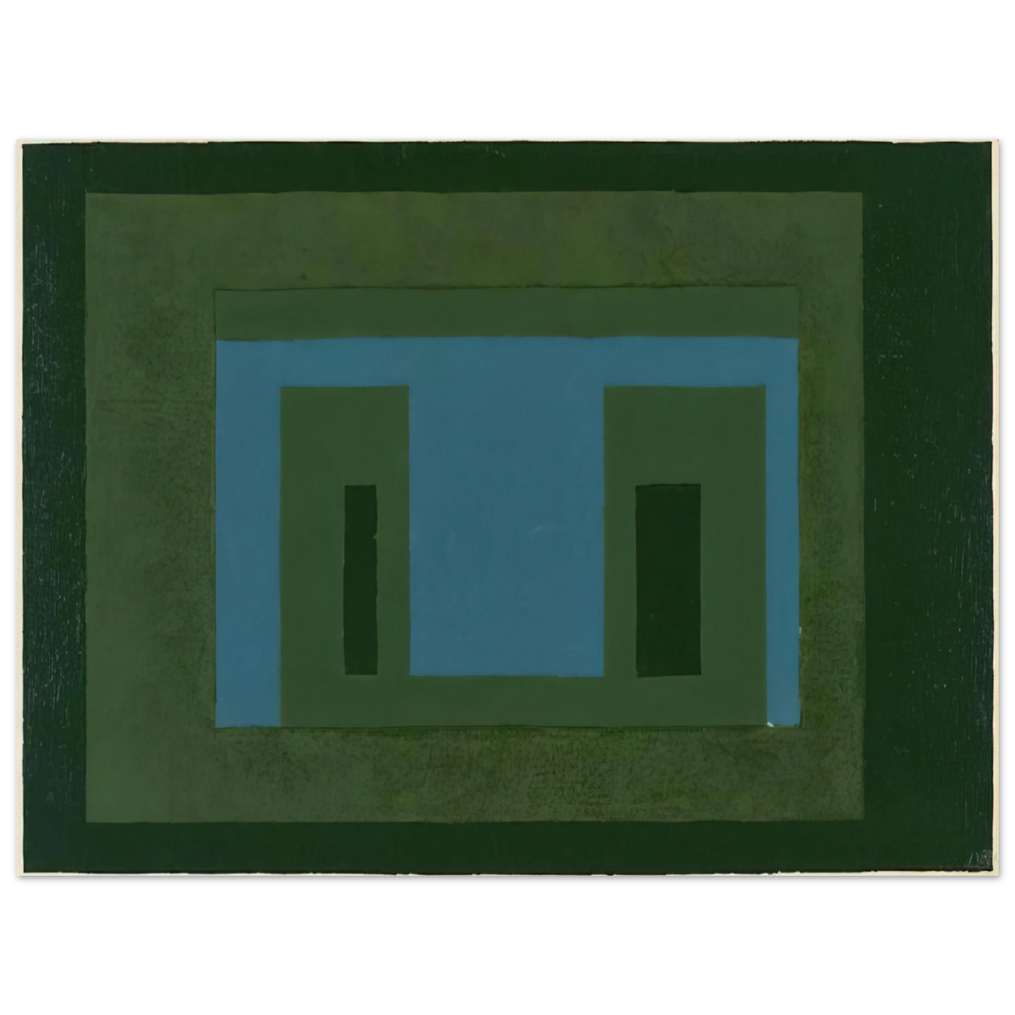 Josef Albers - VARIANT ADOBE 1962 Fine Art Poster - Default Title