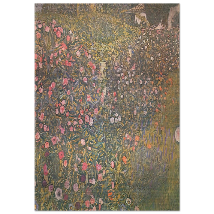 ITALIAN HORTICULTURAL LANDSCAPE - Gustav Klimt Brushed Aluminum Print - 70x100 cm / 28x40 inches | Gustav Klimt Aluminum Print | Gustav Klimt Prints