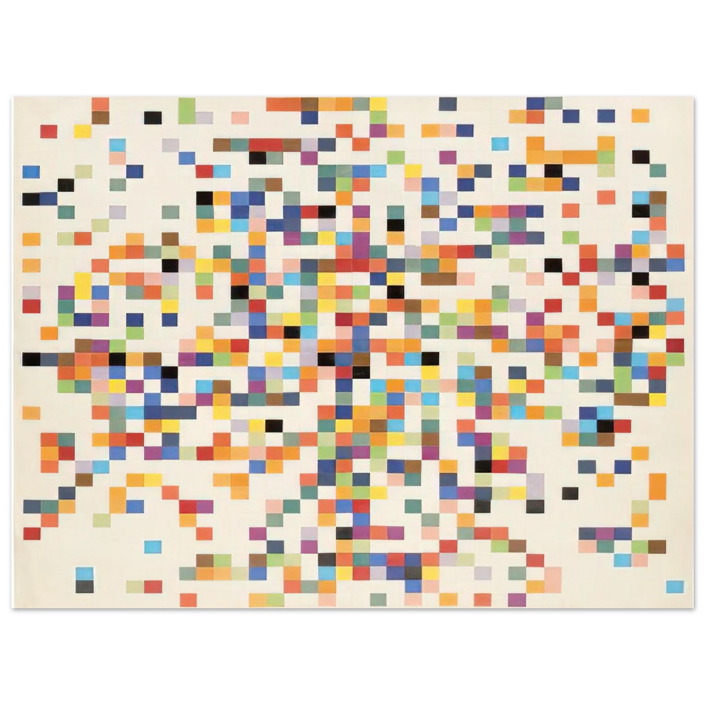 Ellsworth Kelly - Spectrum Colors Arranged by Chance II Fine Art Poster - Default Title