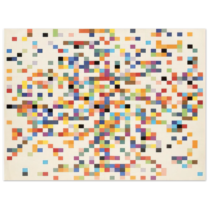 Ellsworth Kelly - Spectrum Colors Arranged by Chance II 75x100 cm / 30x40inches Fine Art Poster