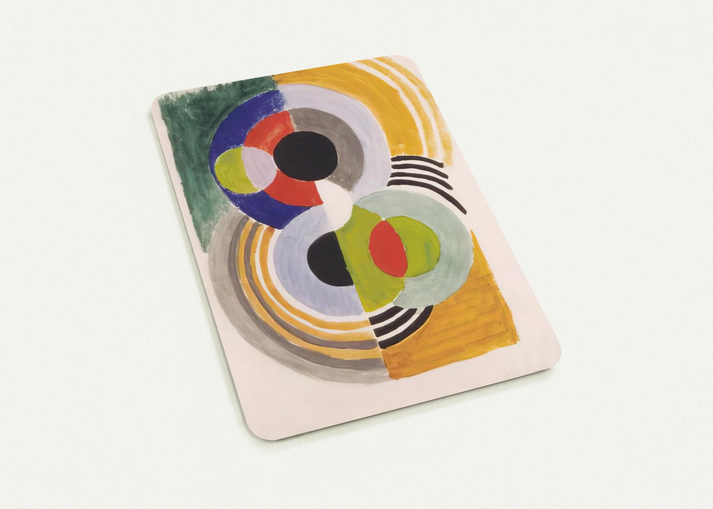 COMPOSITION WITH DISCS By Sonia Delaunay Pack of 10 Post Cards | Sonia Delaunay Post Cards | A6 (10.5 x 14.8 cm) - 4.1 x 5.8 inches