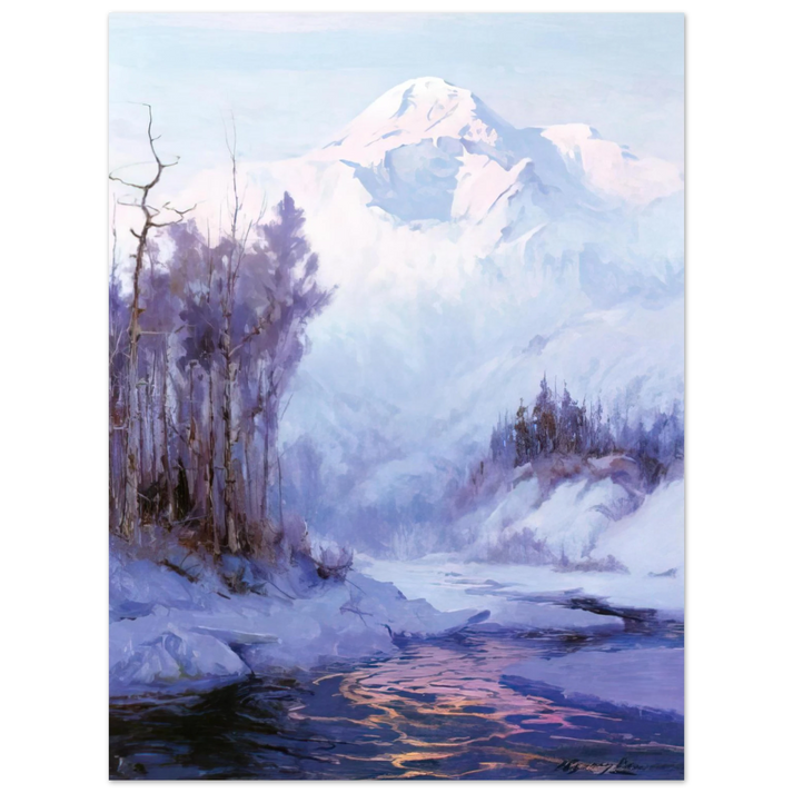 Sydney Laurence - The Breakup - Romanticism 75x100 cm / 30x40inches Fine Art Poster