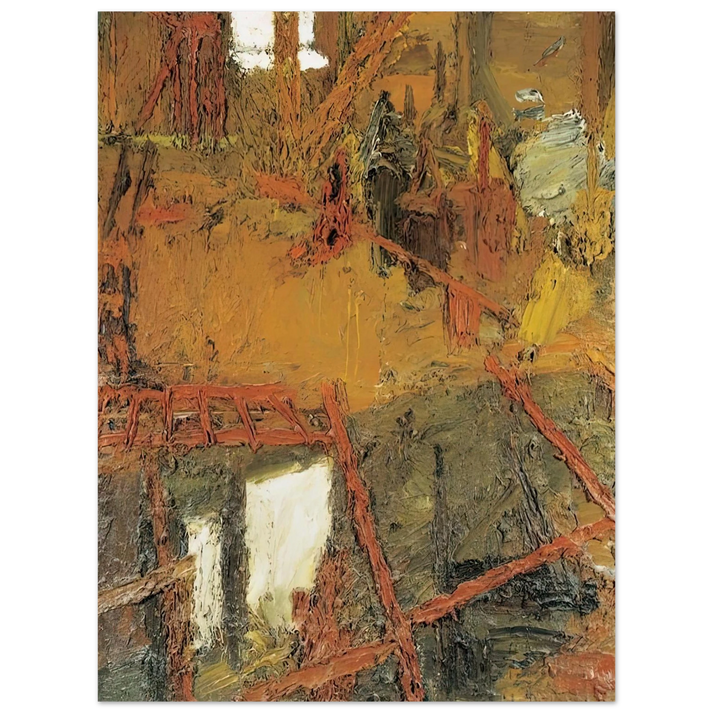 Frank Auerbach - EMPIRE CINEMA MODERN POSTCARD 75x100 cm / 30x40inches Fine Art Poster