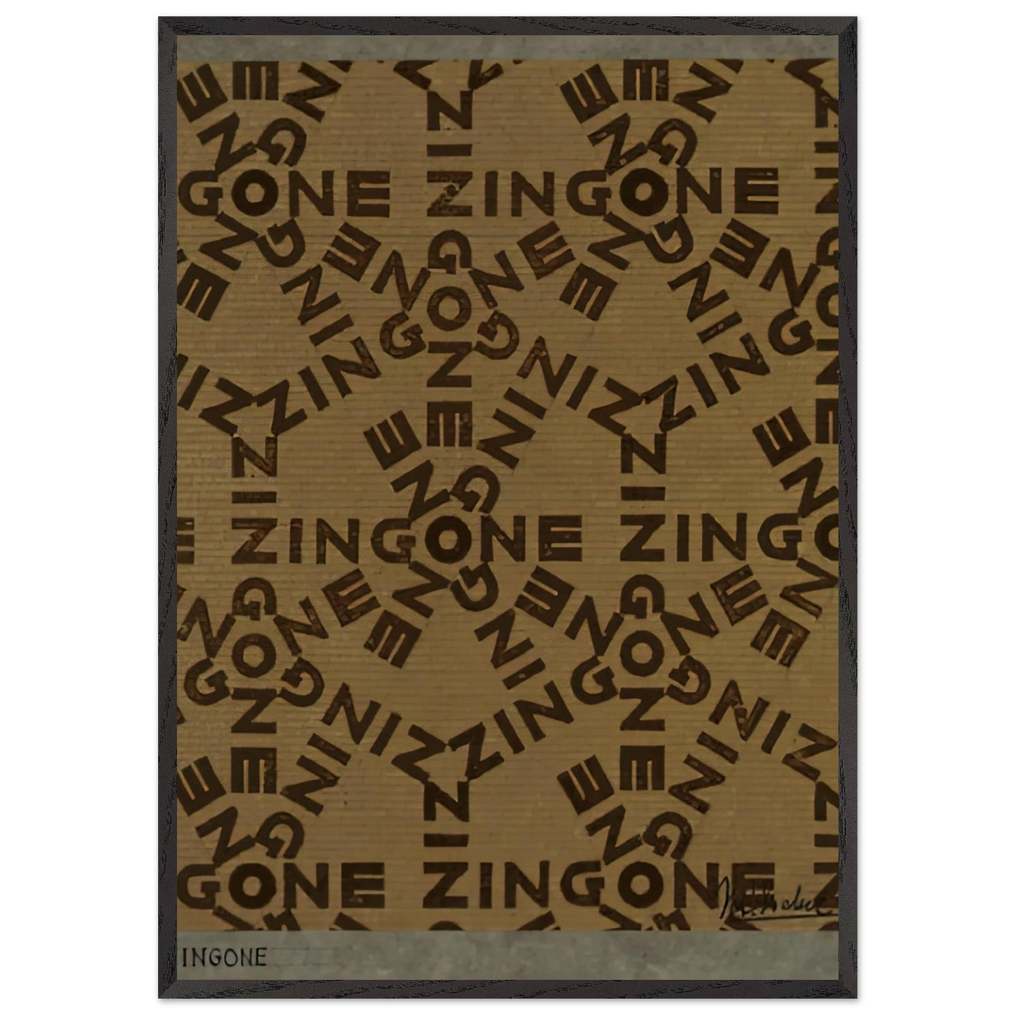 ESCHER 20 - MC Escher Framed Art Print – Black Wooden Frame - Default Title - -Framed Art Print