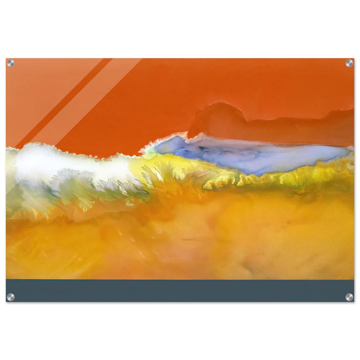 Violet Grove - 1978 - Ronnie Landfield Acrylic Print - 70x100 cm / 28x40″ inches