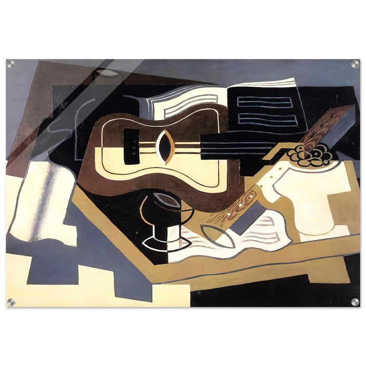 GUITAR AND CLARINET 1920 - Juan Gris Acrylic Print - 70x100 cm / 28x40″ inches