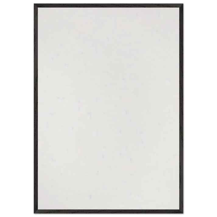 Linconscio razionale - 1976 - Dadamaino 70x100 cm / 28x40 inches Framed Art Print – Black Wooden Frame