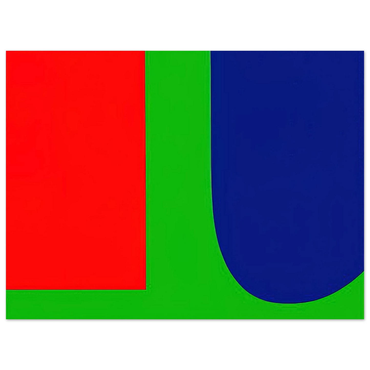 Ellsworth Kelly - Red Blue Green Fine Art Poster - Default Title