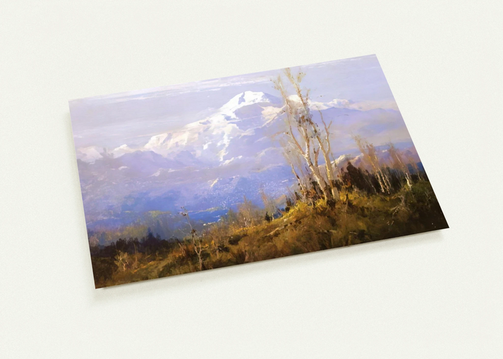 Mount McKinley - Romanticism By Sydney Laurence Pack of 10 Post Cards | Sydney Laurence Post Cards | A6 (10.5 x 14.8 cm) - 4.1 x 5.8 inches