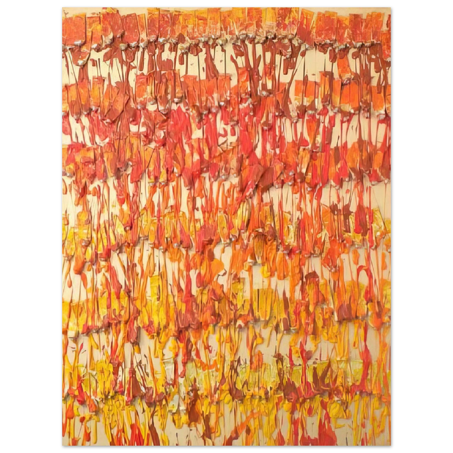 Arman - Dirty Painting - 1989 Fine Art Poster - Default Title