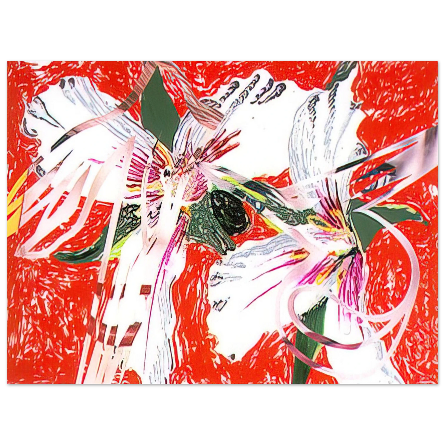 James Rosenquist - Sister Shrieks Fine Art Poster - Default Title