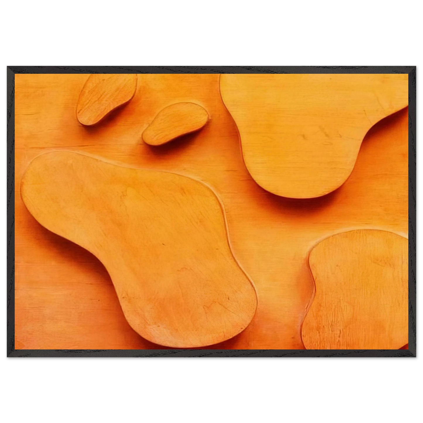 Constellation - Jean Arp 70x100 cm / 28x40 inches Framed Art Print – Black Wooden Frame