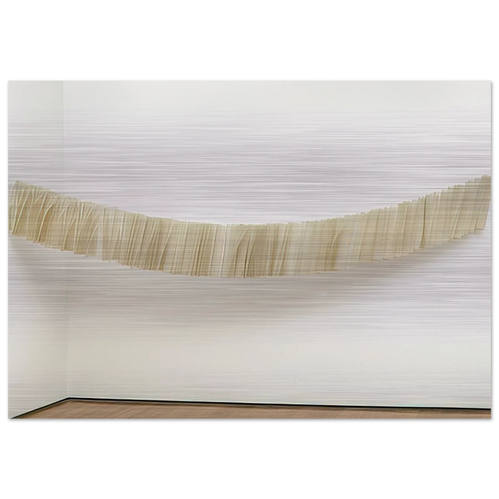 Little Train - Mira Schendel Brushed Aluminum Print - 70x100 cm / 28x40 inches | Mira Schendel Aluminum Print | Mira Schendel Prints