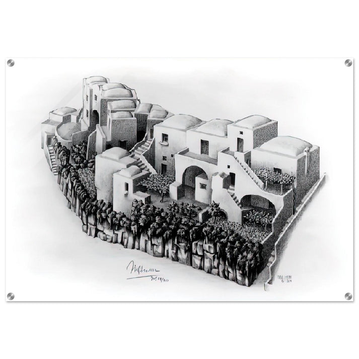 ESCHER (24) - MC Escher Acrylic Print - 70x100 cm / 28x40″ inches | Maurits Cornelis Escher Prints