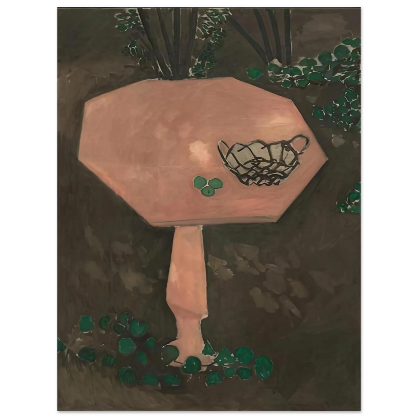 Henri Matisse - THE ROSE MARBLE TABLE 1917 Fine Art Poster - Default Title