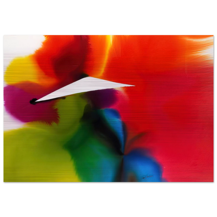 Phenomena French West Indies - Paul Jenkins Brushed Aluminum Print - 70x100 cm / 28x40 inches | Paul Jenkins Aluminum Print | Paul Jenkins Prints