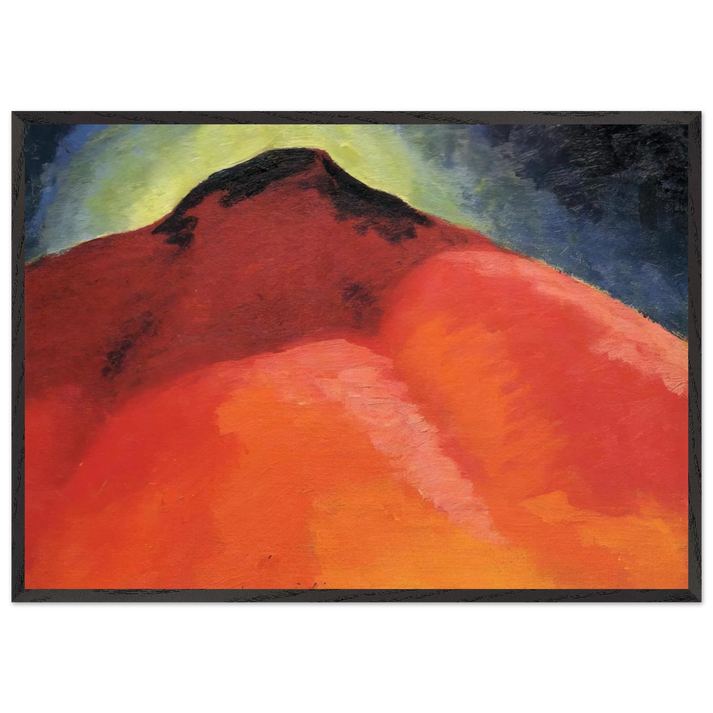 Special - Georgia OKeeffe 70x100 cm / 28x40 inches Framed Art Print – Black Wooden Frame