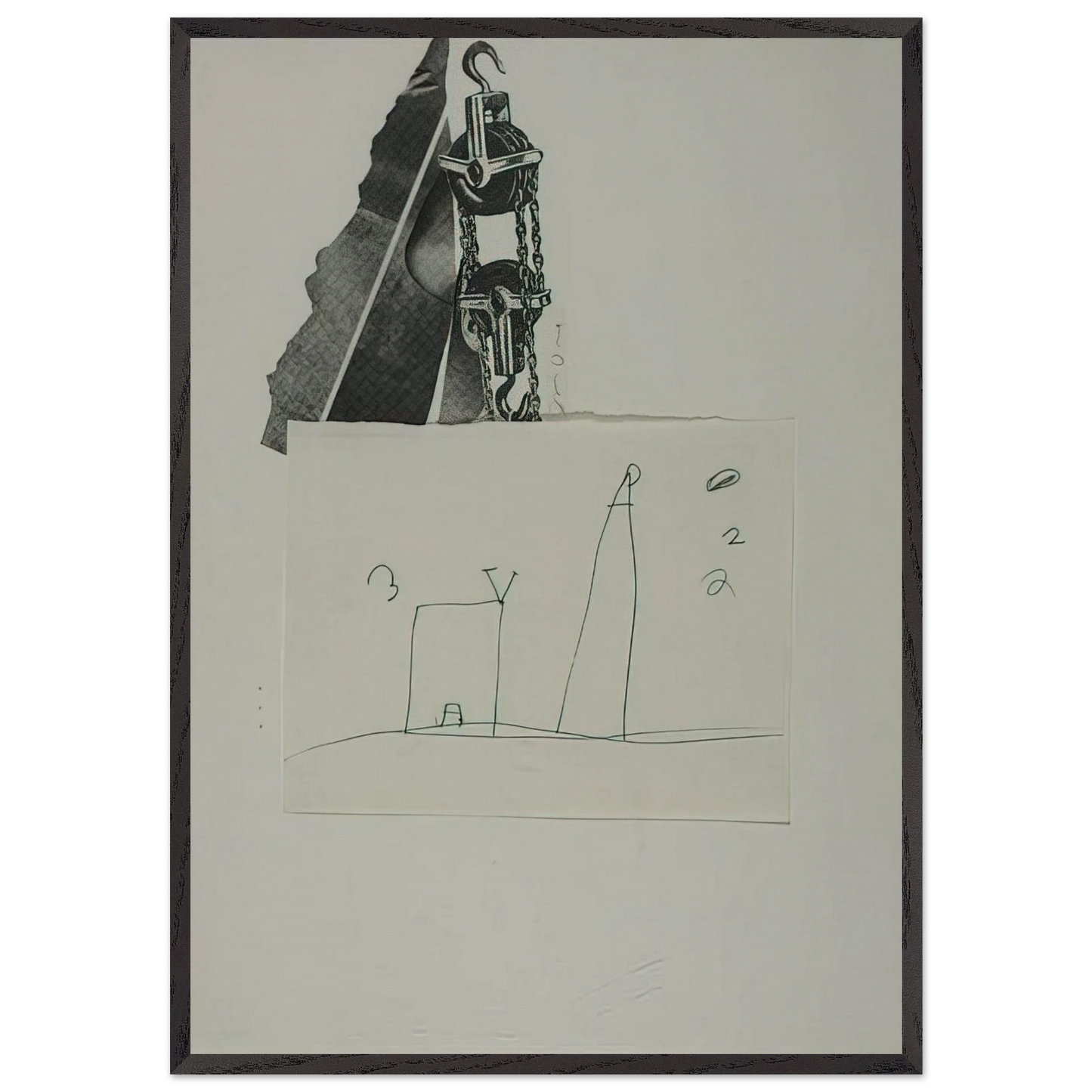 TOOL BOX 5 1966 - Jim Dine Framed Art Print – Black Wooden Frame - Default Title - -Framed Art Print