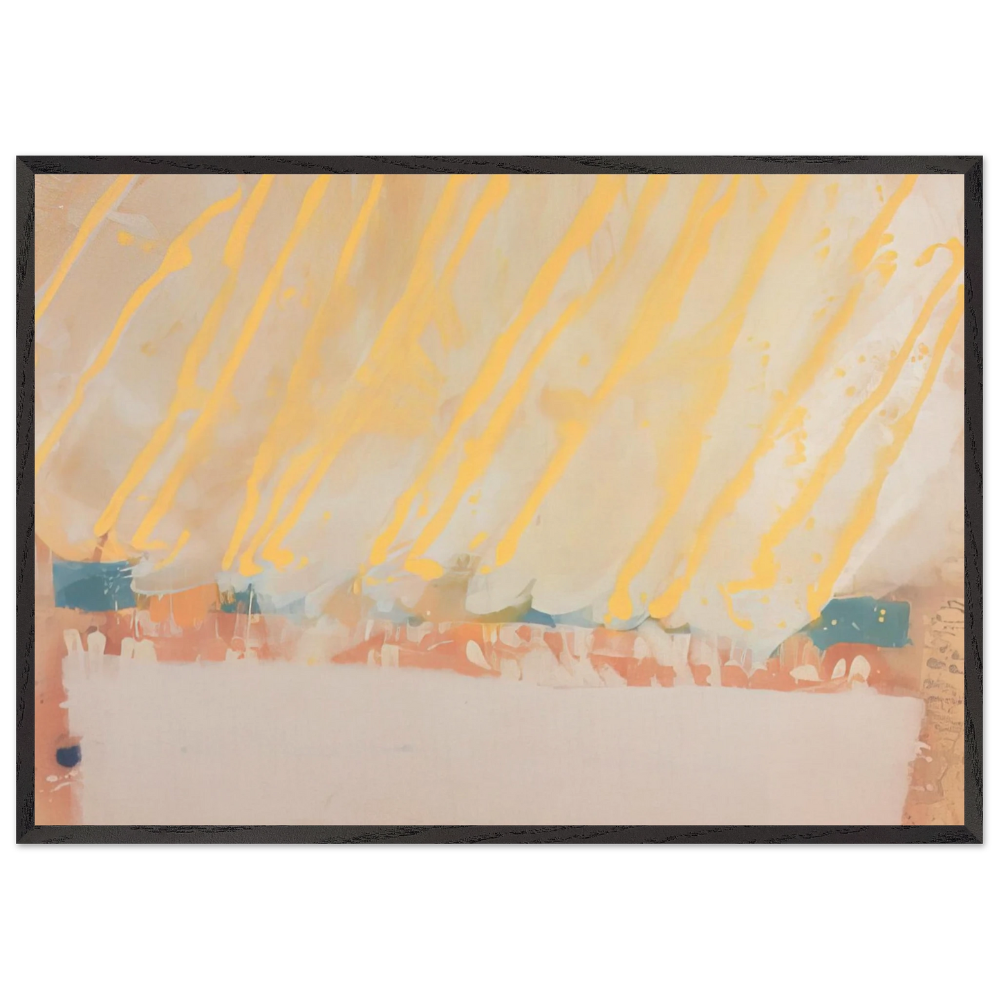 Paradise - 1979 - Albert Irvin Framed Art Print – Black Wooden Frame - Default Title - -Framed Art Print