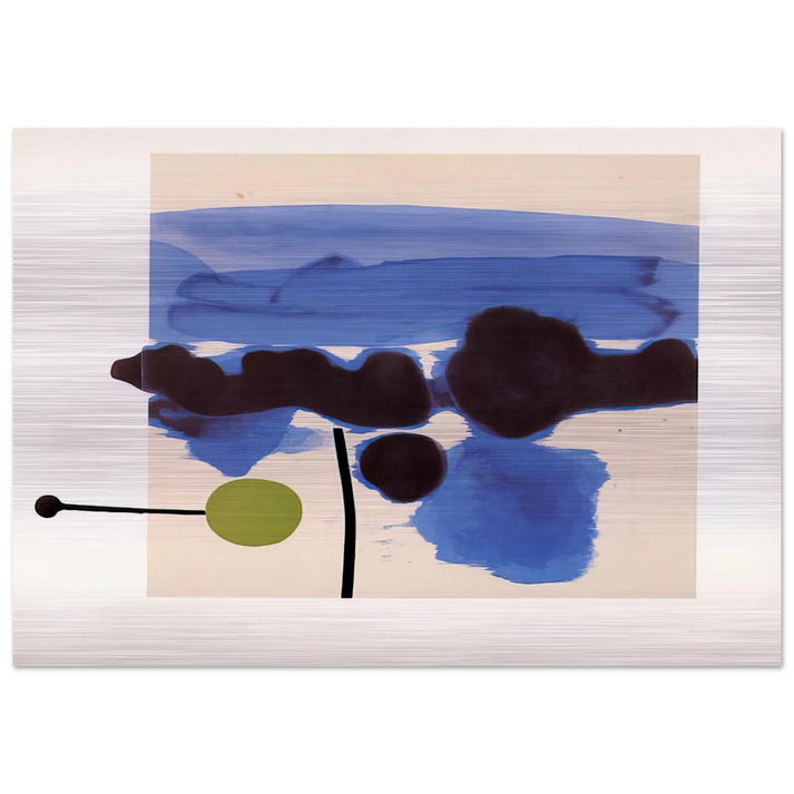 THE PASSION FLOWER 1986 - Victor Pasmore Brushed Aluminum Print - 70x100 cm / 28x40 inches | Victor Pasmore Aluminum Print | Victor Pasmore Prints