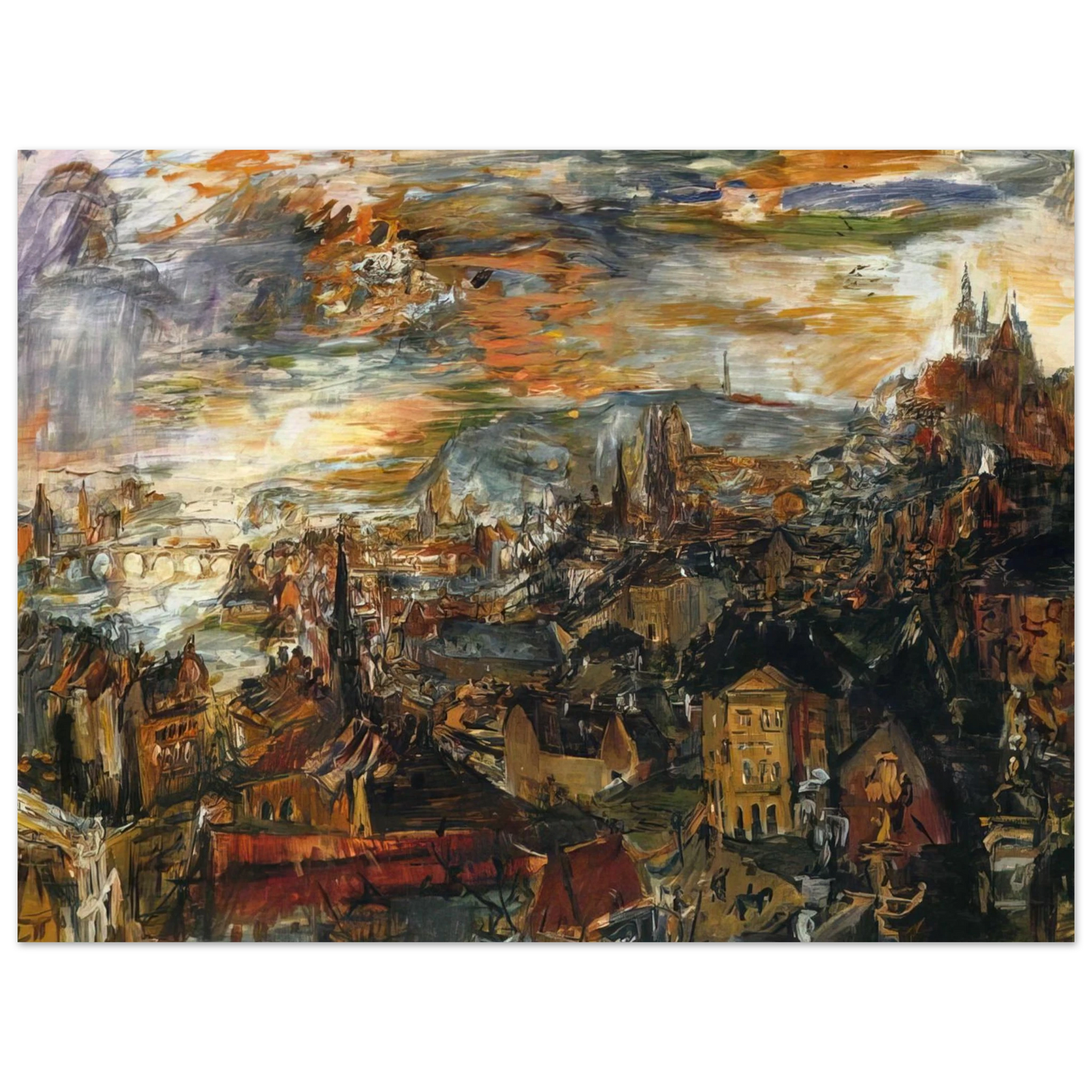OSKAR KOKOSCHKA - NOT_DETECTED_235890 Fine Art Poster - Default Title