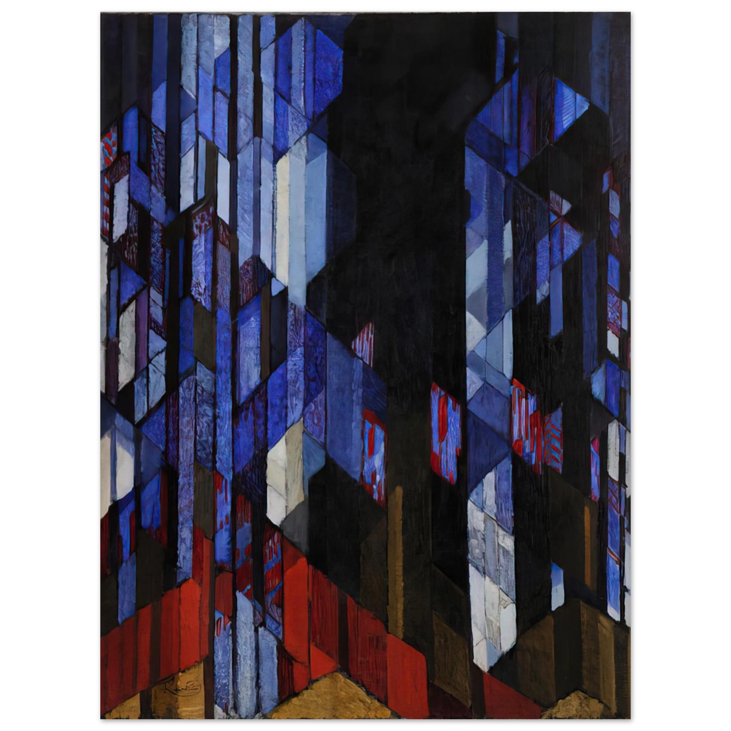 Frantisek Kupka - Cathedral Fine Art Poster - Default Title