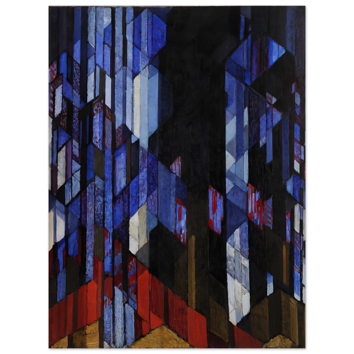 Frantisek Kupka - Cathedral 75x100 cm / 30x40inches Fine Art Poster
