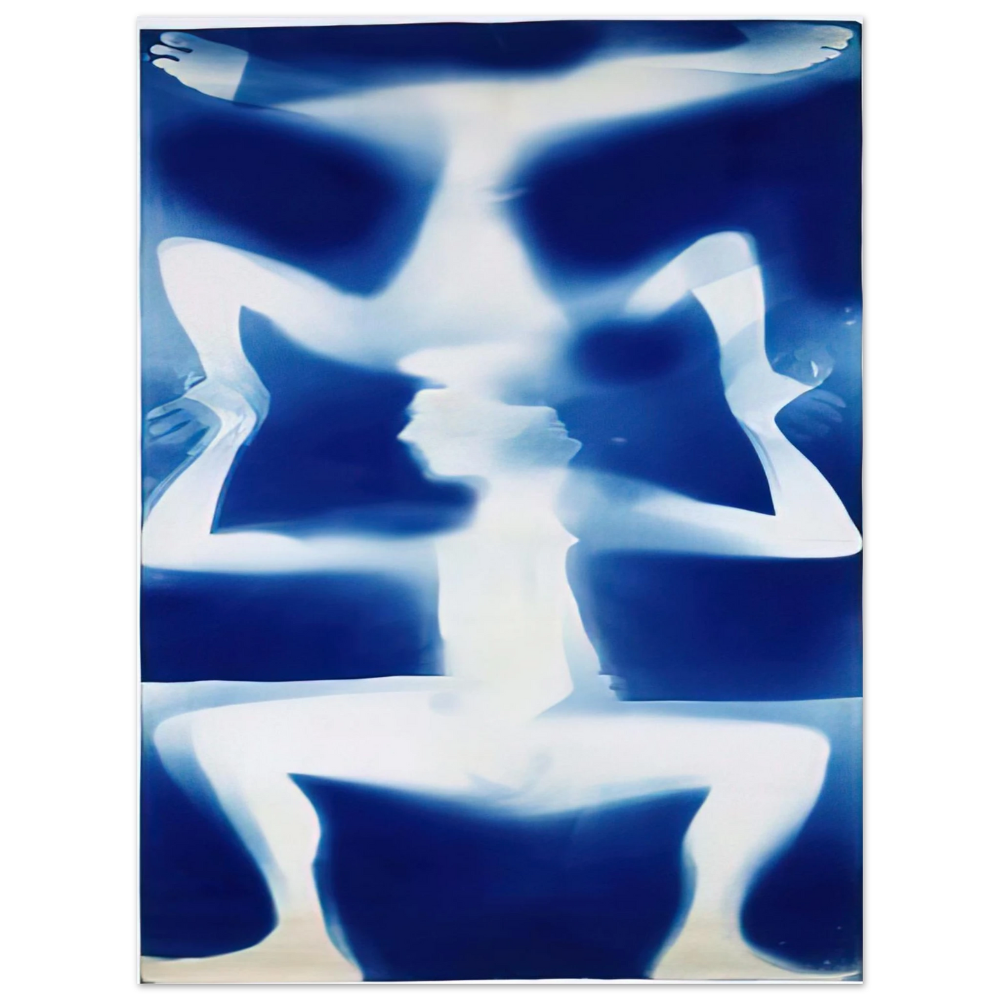 Robert Rauschenberg - UNTITLED DOUBLE RAUSCHENBERG 1950 Fine Art Poster - Default Title