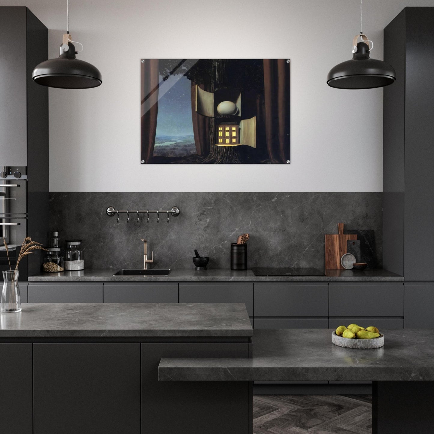 THE VOICE OF BLOOD 1948 1 - Rene Magritte Acrylic Print - 70x100 cm / 28x40″ inches