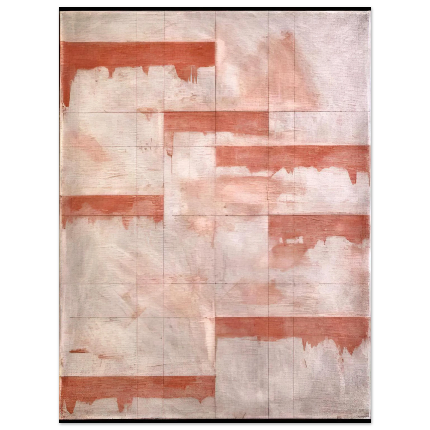 Brice Marden - Red Window Study - Abstract Expressionism Fine Art Poster - Default Title