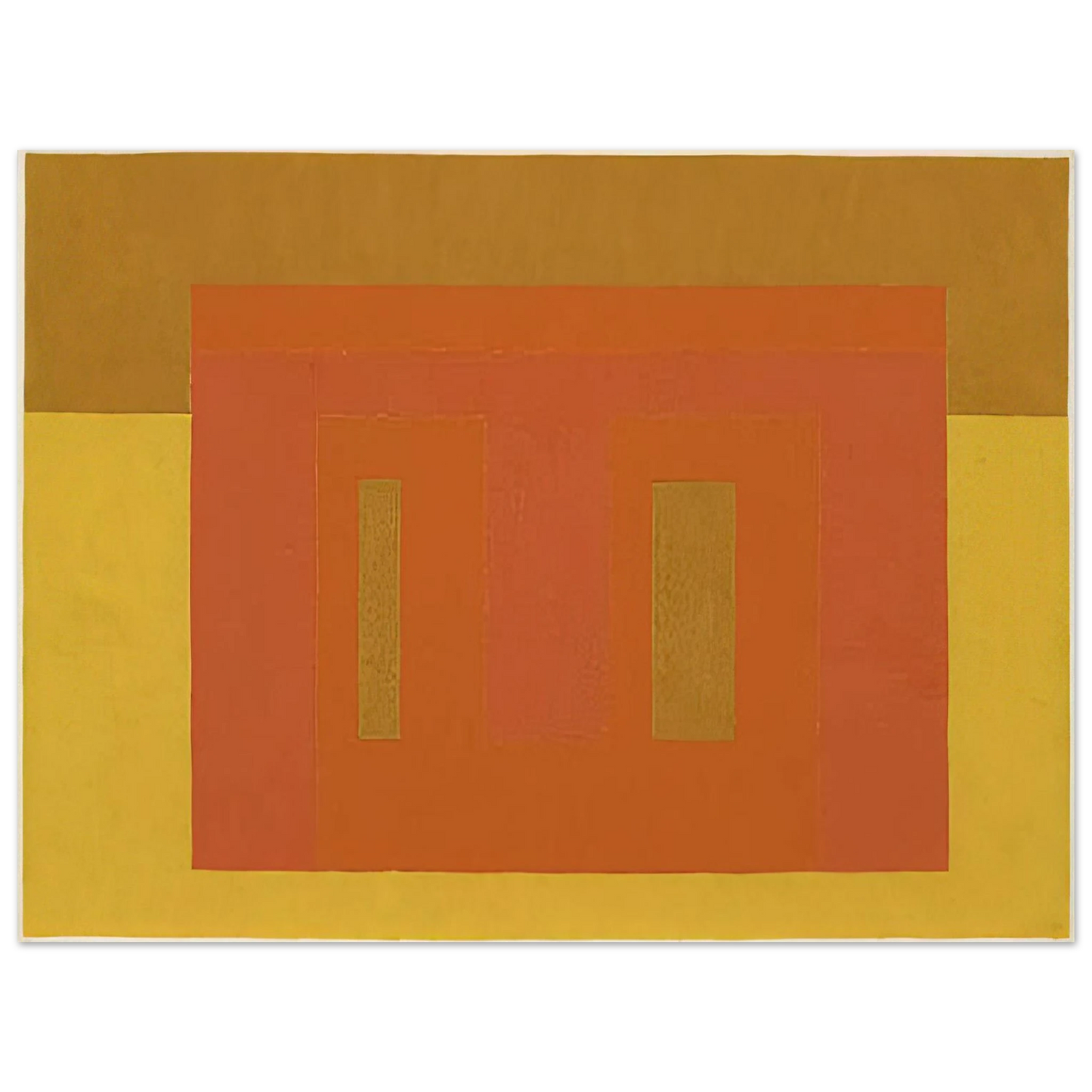 Josef Albers - VARIANT ADOBE SOUTHERN CLIMATE 1948 Fine Art Poster - Default Title
