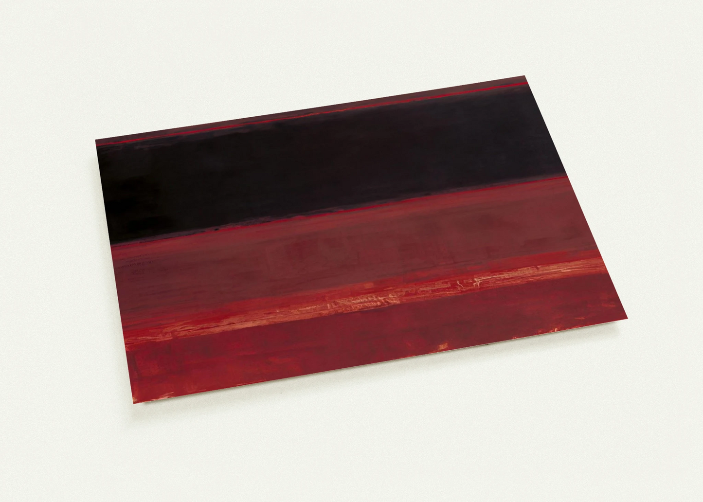 Four Darks in Red - 1958 By Mark Rothko Pack of 10 Post Cards | Mark Rothko Post Cards | A6 (10.5 x 14.8 cm) - 4.1 x 5.8 inches
