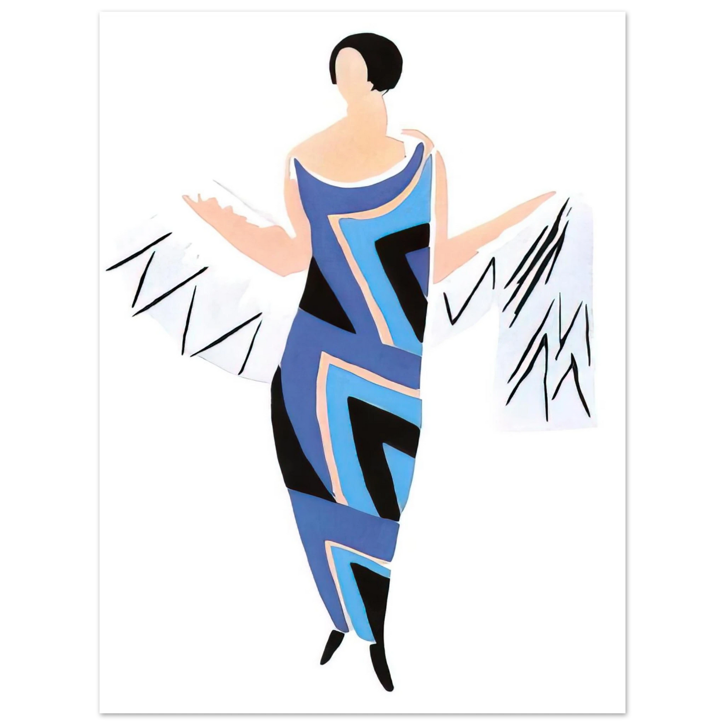 Sonia Delaunay - FASHION ILLUSTRATION 4 Fine Art Poster - Default Title