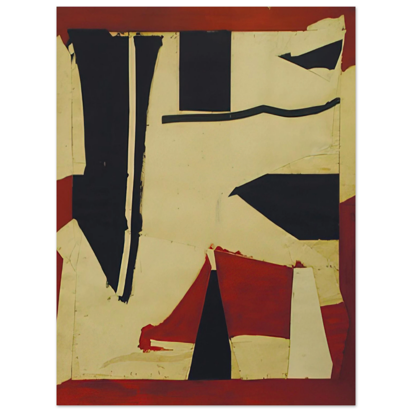 Larry Zox - Banner - 1962 Fine Art Poster - Default Title