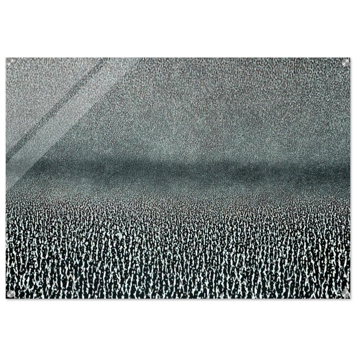 Ziemia fragment - 1969 - Roman Opalka Acrylic Print - 70x100 cm / 28x40″ inches | Roman Opalka Wall Art | Roman Opalka Prints