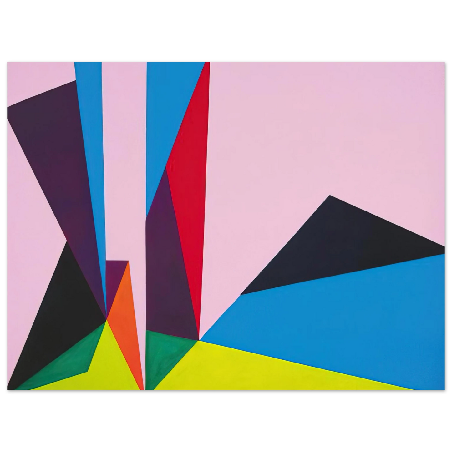 Lorser Feitelson - Magical Space Forms - 1948 Fine Art Poster - Default Title