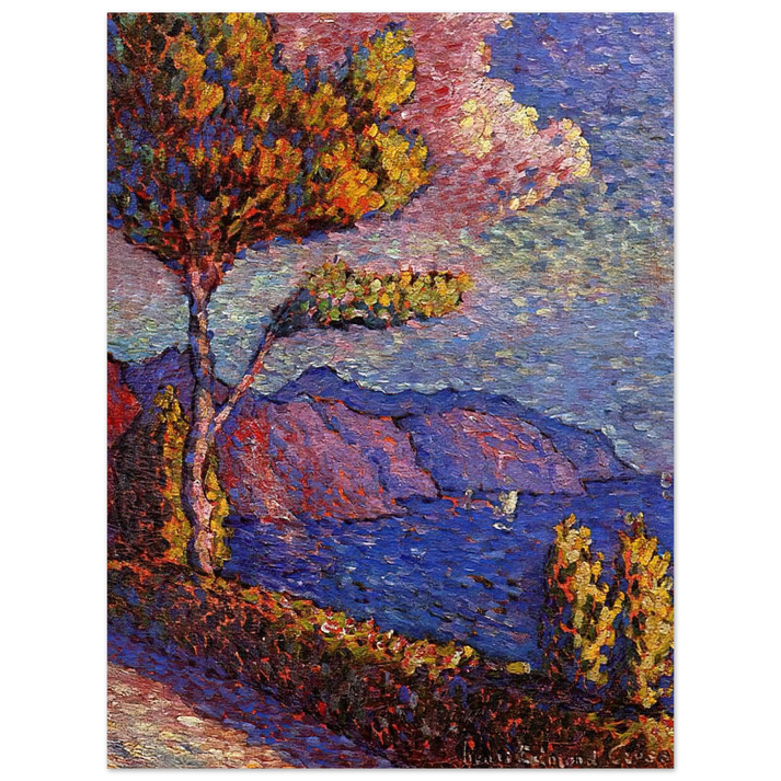 Henri-Edmond Cross - The Canal near St. Tropez 75x100 cm / 30x40inches Fine Art Poster