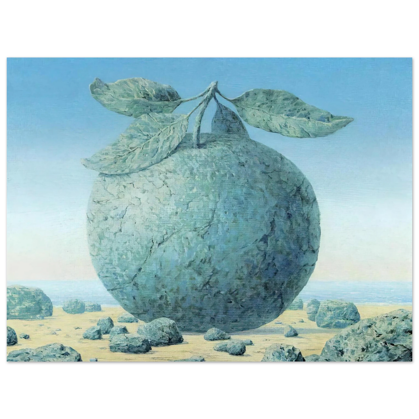 Rene Magritte - THE GREAT TABLE 1963 Fine Art Poster - Default Title