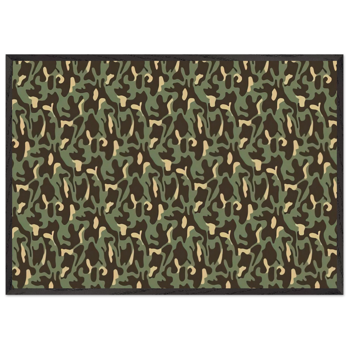 MIMETICO - Alighiero Boetti Framed Art Print – Black Wooden Frame - Default Title - -Framed Art Print