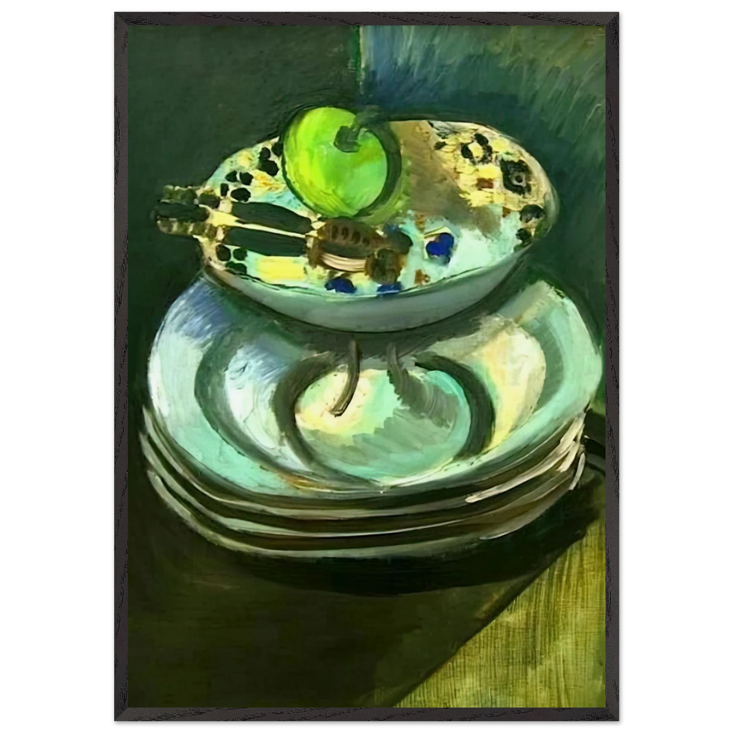 STILL LIFE WITH NUTCRACKER 1916 - Henri Matisse Framed Art Print – Black Wooden Frame - Default Title - -Framed Art Print