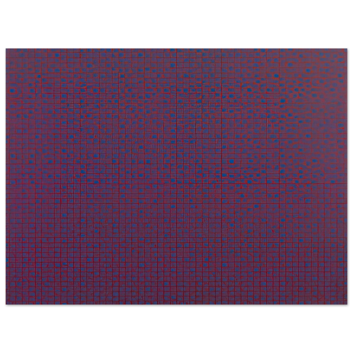 Francois Morellet - 4 trames 22°5, 45°, 67°5, 90° - 1969 75x100 cm / 30x40inches Fine Art Poster