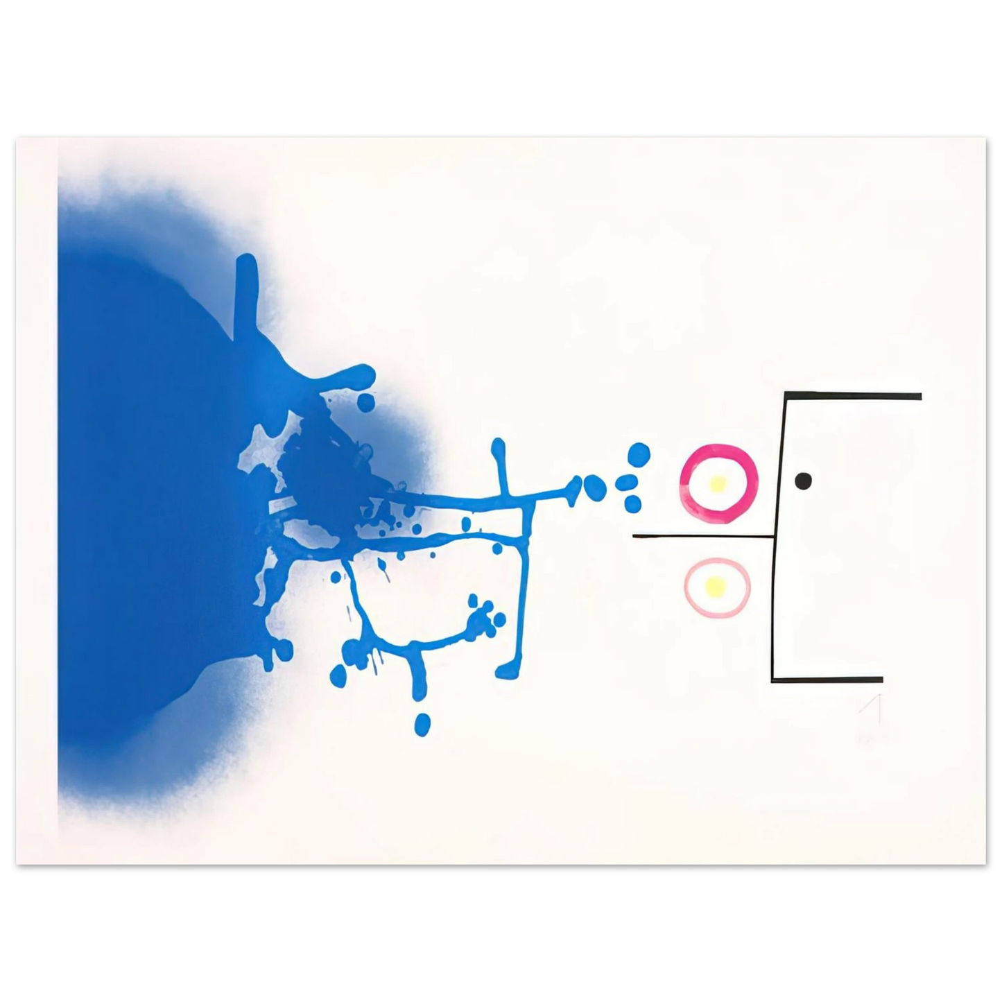 Victor Pasmore - Sun and Sky - 1979 Fine Art Poster - Default Title
